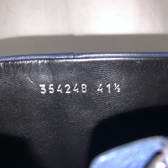 Gucci Claudia leather platform heels size 41 1/2 - Picture 2 of 5